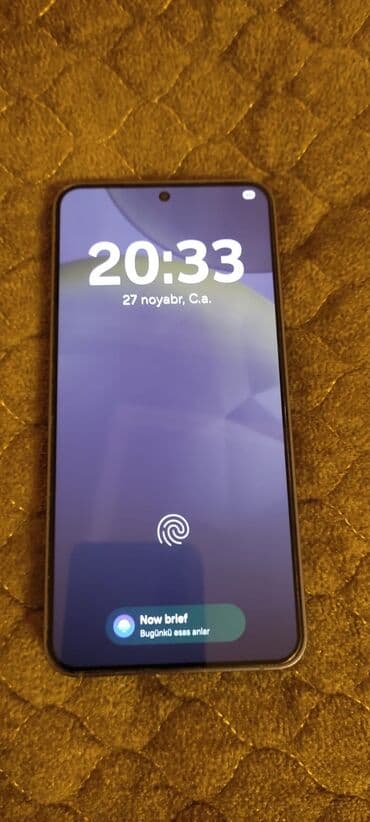 samsung galaxy tab3: Samsung Galaxy S24, rəng - Bənövşəyi, Barmaq izi — 1