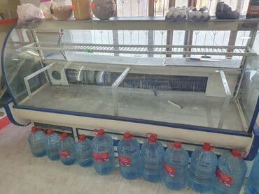 iki kameralı soyuducu: Mağaza üçün soyuducu vitrin - Tip: Şaquli olmayan, ön hissəsi qabarıq — 2