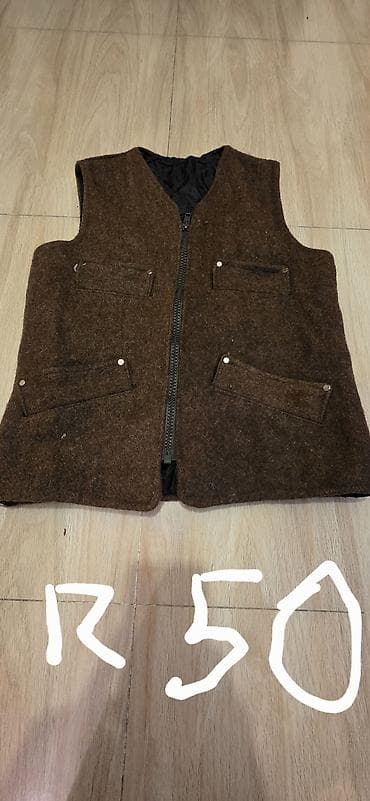 buxara papaq satisi: Jilet, rəng - Qəhvəyi — 1