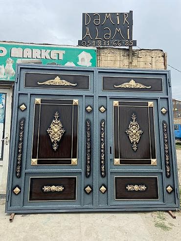 Salam Darvaza Yenidir Eni-3 Hündürlük-2.60.Çerçivə-8lik