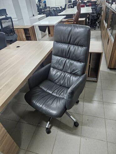 купить кресло для офиса: İşlənmiş, Təkərli, Dəri — 2