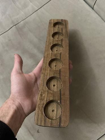 serviz destleri: Təbii ağacdan hazırlanmış serve etmək üçün dəst Her bir cesitden 12-10 — 5