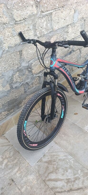 asma mühərrikli velosiped nədir: Dağ velosipedi – Telsport Xüsusiyyətlər: - Çərçivə: amortizatorlu — 2