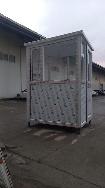 Будки, киоски: Mühafizə butkaları – 155x155 sm ölçülü, ağ rəng Qiymət: 890 manat - at lalafo.az — 6 Будки, киоски: Mühafizə butkaları – 155x155 sm ölçülü, ağ rəng Qiymət: 890 manat - — 6