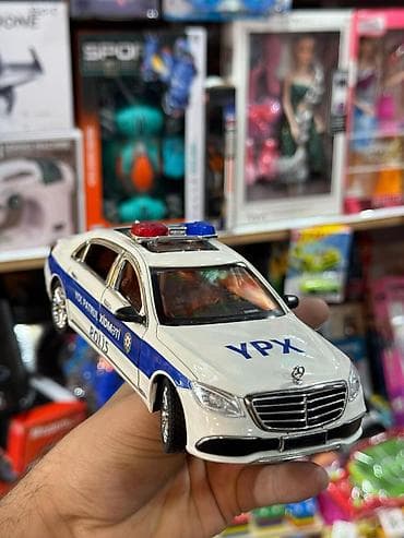 stranger things max: Uşaqlar üçün YPX polis maşını oyuncağı (metal die-cast) - Model — 2