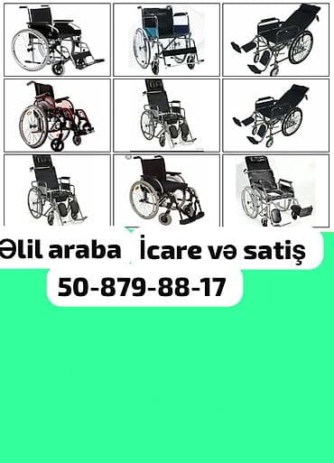 alil arabasi: Salam. Əlil arabalarin ALİŞİ və satişi. İcaresi Günluk heftelik ayliq — 1