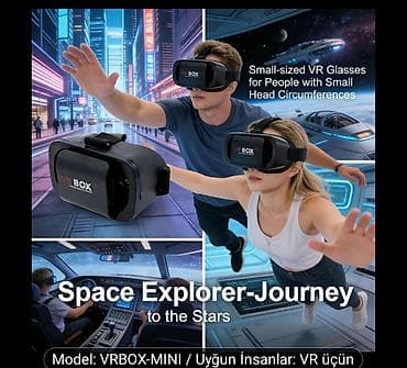 Qol saatları və aksesuarlar: VR BOX Mini – Virtual Reallıq Eynəyi - Model: VRBOX-MINI - Kiçik — 2