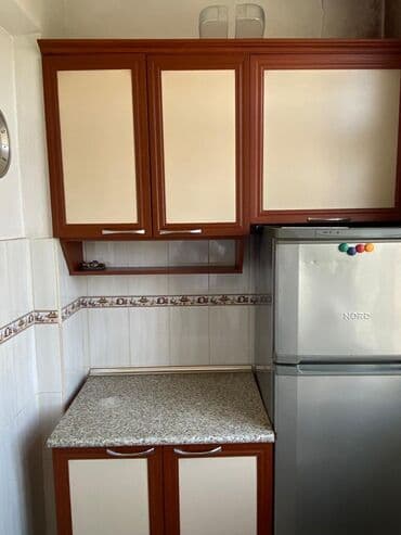 шкафчики на кухню: İşlənmiş, Açılan, Düz dolab — 11