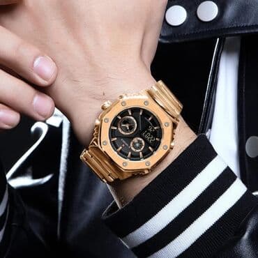 Свадебные платья и аксессуары: Новый, Наручные часы, NaviForce, цвет - Черный — 4