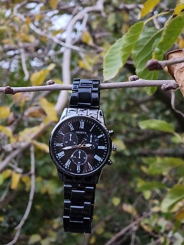 Smart qolbaqlar: Qol saatı, rəng - Qara — 3