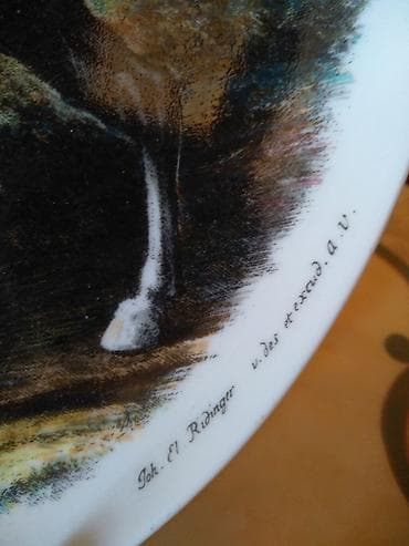 Galop by Ridinger,Kayzer firmasi,Almaniya istehsali divar asqisi — 5