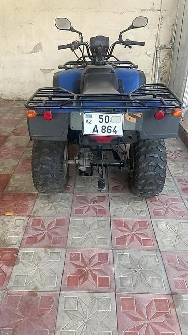 atv pilus: ATV kross – mavi rəng, 4 təkərli, benzinlə işləyən,Almaniyadan — 7