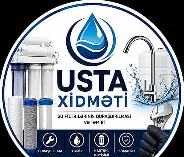 aqlay usta: 💧 SU FİLTRİ USTASI — QURAŞDIRILMA VƏ TƏMİR 🚰 Su filtrinizə peşəkar — 1