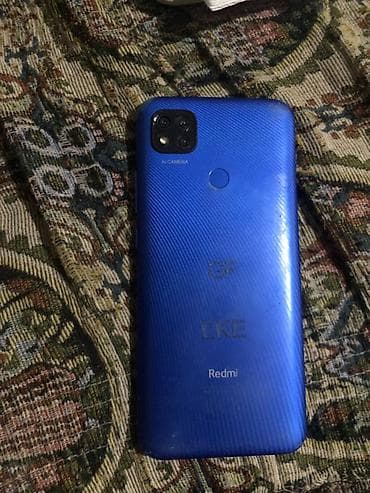 canon e414 printer: Redmi smartfon – mavi rəng - Arxa panel: teksturalı mavi korpus — 2