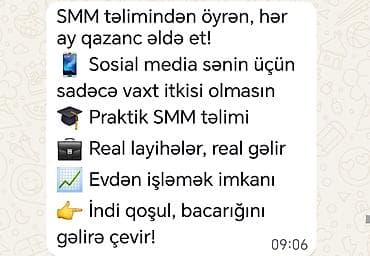 Paltar tikişi: SMM təlimi – bacarığını gəlirə çevir! - Sosial medianı peşəkar — 1