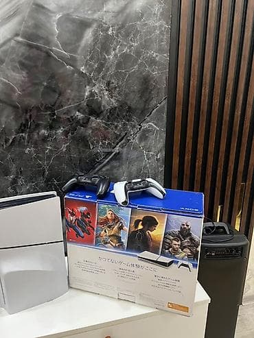 plestesen 5: PlayStation 5 (PS5) – diskli versiya Komplekt: - PS5 konsolu (ağ/qara — 3