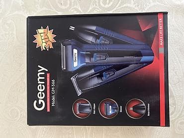 bil: Geemy GM-566 3‑in‑1 şarjlı ülgüc və trimmer dəsti Xüsusiyyətlər: - 3 — 3