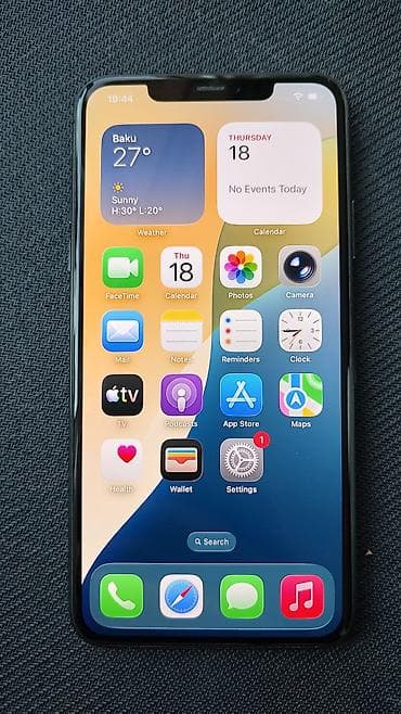 panel radiator: IPhone 11 Pro Max, 64 GB, Gümüşü, Face ID — 9