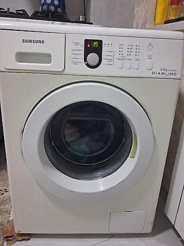 Sağlamlıq və gözəllik: Samsung paltaryuyan maşın – Diamond Drum seriyası - Ön yükləmə, 6 kq — 5