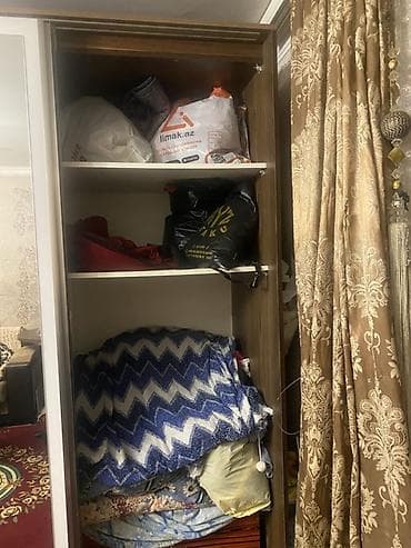 tap az divan: 3 qapılı, Güzgülü, Ağ, Taxta, Kupe, Düz dolab — 4