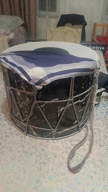 nağar: Zurna-davul üçün böyük davul (nağara) dəsti - Korpus: qara mərmər — 3