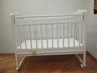 kendir: Oğlan və qız üçün, İşlənmiş, Dördbucaq, Beşik, Matras ilə, Yellənmə mexanizmsiz — 2