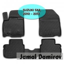 suzuki: SUZUKI SX4, 2010 - 2013 üçün poliuretan ayaqaltılar. "AILERON" — 1
