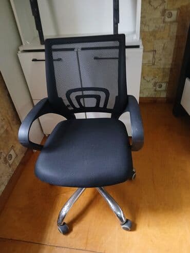 купить кресло для офиса: Yeni, Təkərli, Qolları tənzimlənmir, Parça — 2