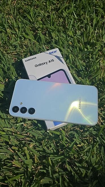 Samsung Galaxy A15, 128 GB, rəng - Mavi, İki sim kartlı