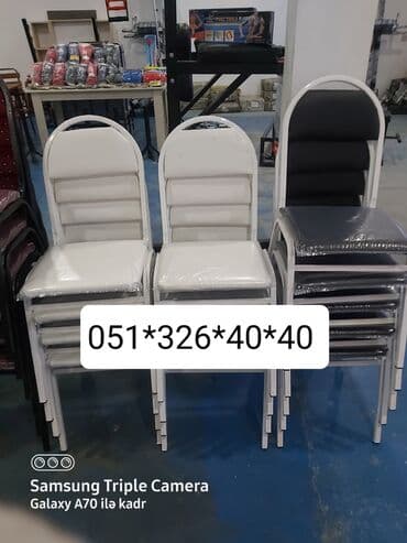 Masa və oturacaq dəstləri: Qonaq otağı üçün, Yeni, Açılan, Dördbucaq masa, 1 stul — 26