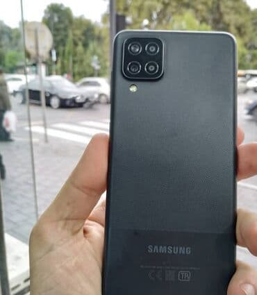 купить бу планшет: Samsung Galaxy A22, 32 GB, rəng - Qara, İki sim kartlı, Barmaq izi — 1