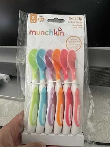 sufre: Munchkin Soft Tip – körpələr üçün qaşıq dəsti Tam yenidir — 1