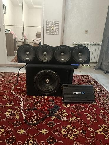 kabelli qulaqlıq: Avtomobil üçün səs sistemi komplekti - Ön modul: 5 ədəd orta tezlik — 3