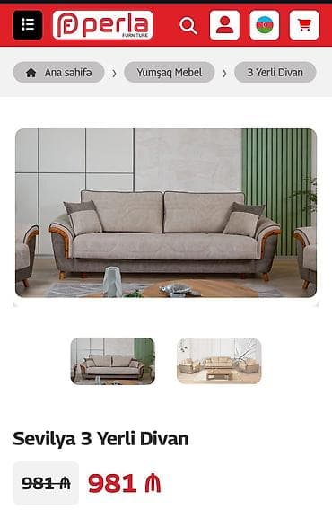 Divan, Yeni, Açılan, Bazalı, Nabuk, Çatdırılma yoxdur — 1