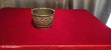 cay qaşığı: Bürüncdən hazırlanmış dekorativ qab - Material: bürünc/küyüş ərintisi — 3