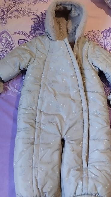 Üst geyimləri: Uşaq üçün qış kombinezonu/sleeping bag tipli üst geyimi - Rəng: açıq — 1