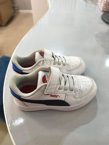 Rəng - Ağ Krossovkalar, Puma, Ölçü: 30, Oğlan üçün — 3