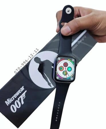 microwear w17 qiymeti: Microwear 007 Smart watch Watch 7 süper copy ⚜️ 🔹 Microwear 007🔹 — 1
