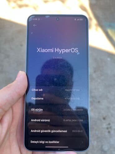 sensorlu: Xiaomi 13T Pro, 512 GB, rəng - Mavi, 
 Sensor — 9