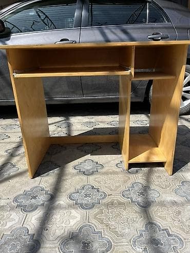 Düz masa, Polkalı, Siyirməli, MDF