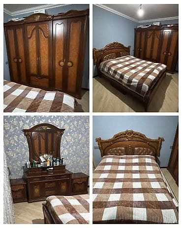 hamam ucun skaf: İkinəfərlik çarpayı, Termo, Dolab, 2 tumba, İşlənmiş — 1