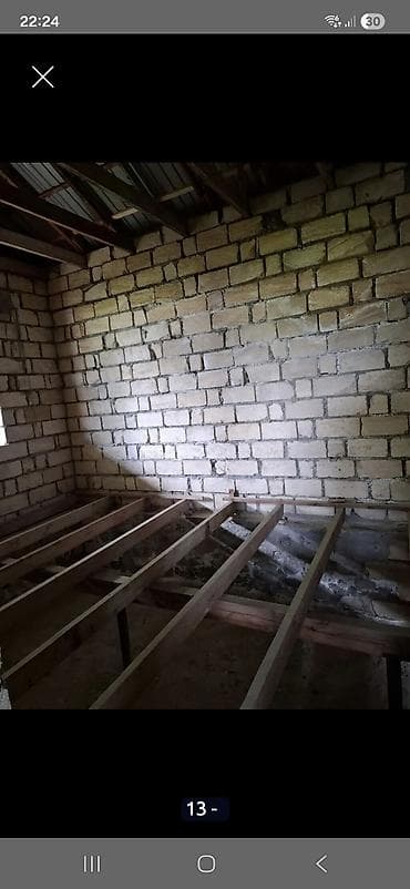 sabuncuda kreditle satilan heyet evleri: 4 otaqlı, 140 kv. m, Kredit yoxdur, Təmirsiz — 9