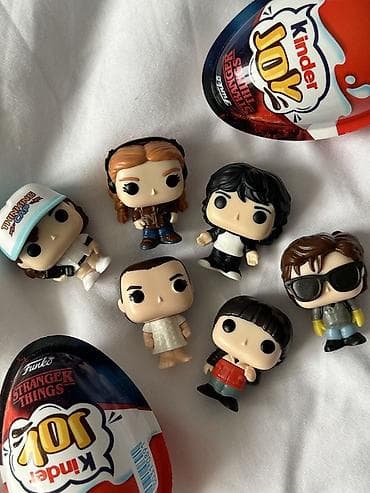 Məhsul: Kinder Joy x Stranger Things kolleksiya fiqurları (Funko