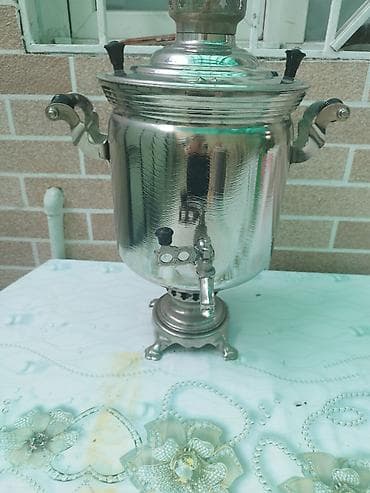 Yeni Od Samovar, 7 l, Ünvandan götürmə