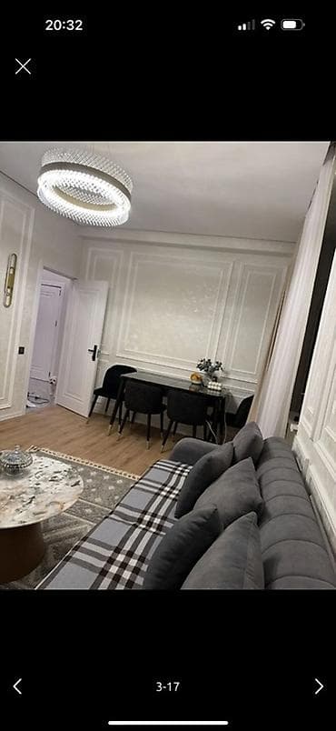 lövhe: Qonaq otağı üçün, İşlənmiş, Açılan, Dördbucaq masa, 4 stul — 1