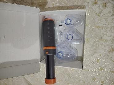 Uşaq/yeniyetmə üçün manual inqalyasiya (nebulyator) maska dəsti