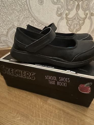 tufliler 2020: Skechers qız uşaq məktəb ayaqqabısı - Model: Mary Jane üslubunda, bir — 3