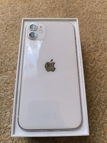 iphone 11 ilə barter: IPhone 11, 64 GB, Ağ — 2