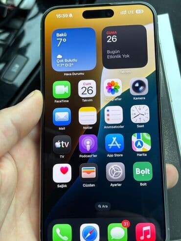 Lincoln: IPhone 15 Pro, 256 ГБ, Серебристый, Face ID — 2