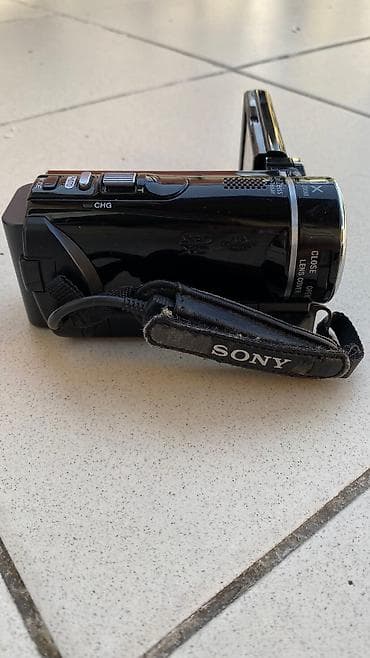 kamera video: Sony video kamera HDR-P200 modeli. ozunde proyektoru var, yeni — 8